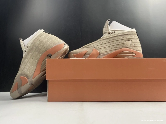 Rep LUCY Jordan Low 14 DC9857-200 Terra Clot AIR Blush Retro 0728